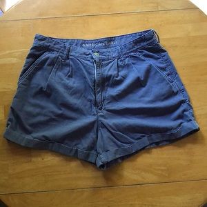 High Waisted American Eagle Corduroy Mom Shorts